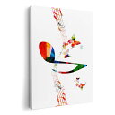 アートパネル 絵 絵画 飾り 選べるサイズ 210×297 mm A4 モダン 玄関 写真 フォト インテリア おしゃれ 015812 音楽 蝶 カラフル(3)