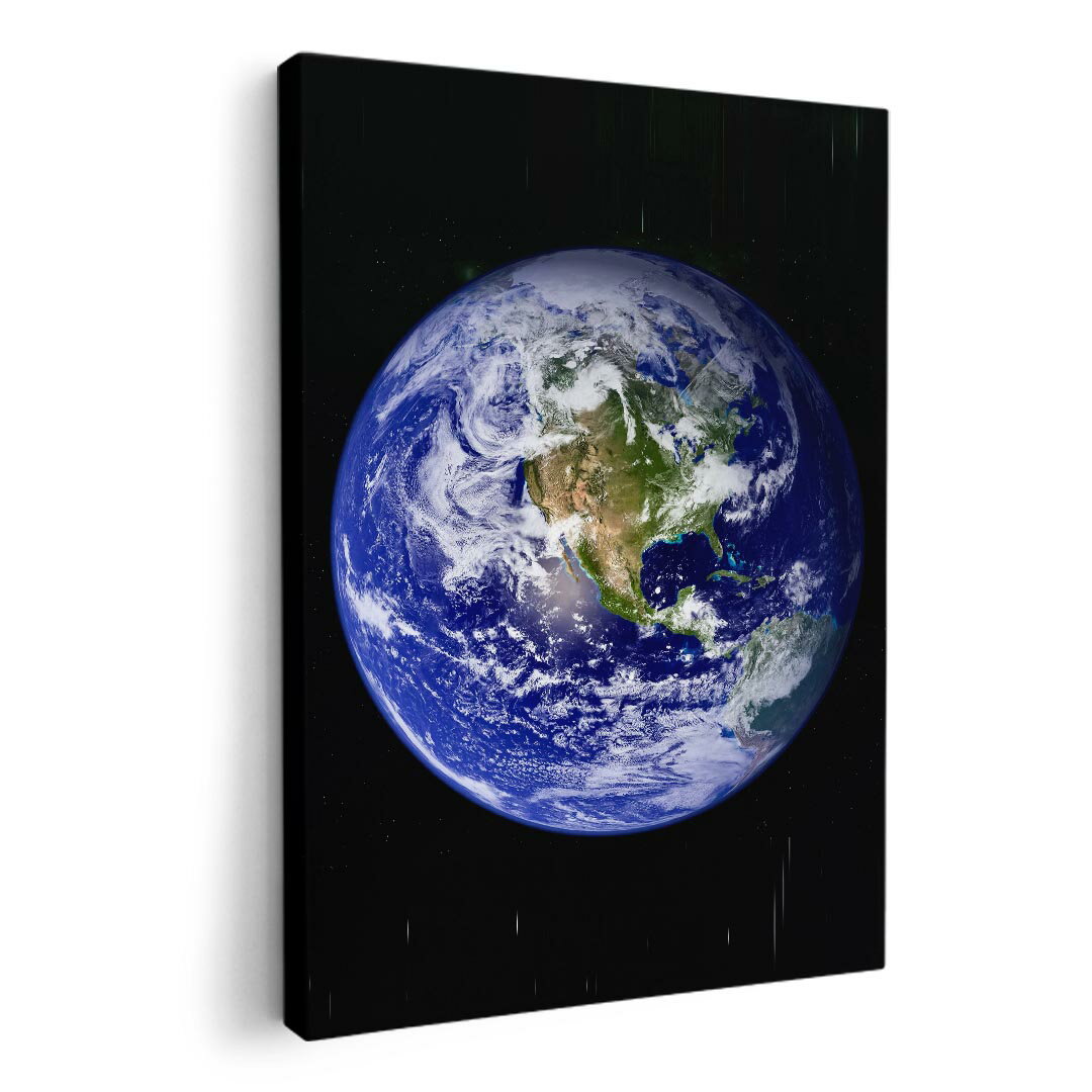 アートパネル 絵 絵画 飾り 選べるサイズ 210×148 mm A5 モダン 玄関 写真 フォト インテリア おしゃれ 000044 地球　黒　夜