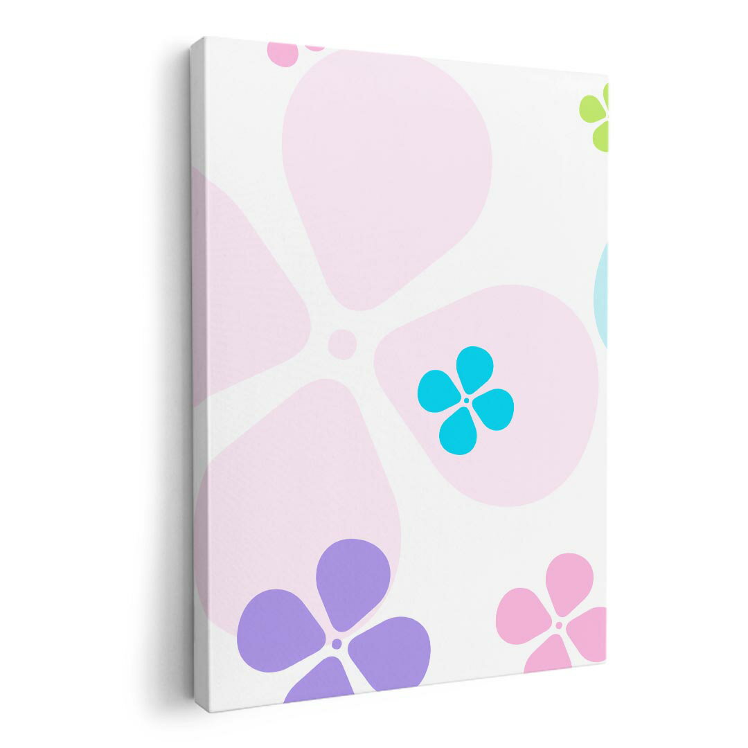 アートパネル 絵 絵画 飾り 選べるサイズ 210×148 mm A5 モダン 玄関 写真 フォト インテリア おしゃれ 004364 花　カラフル