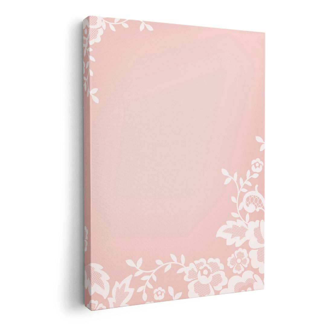 アートパネル 絵 絵画 飾り 選べるサイズ 210×148 mm A5 モダン 玄関 写真 フォト インテリア おしゃれ 005367 ピンク　白　フラワー　エレガント