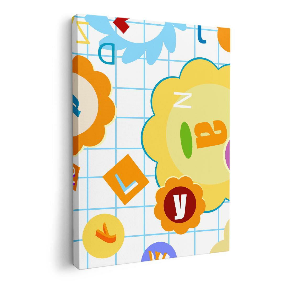 アートパネル 絵 絵画 飾り 選べるサイズ 210×148 mm A5 モダン 玄関 写真 フォト インテリア おしゃれ 007009 花　フラワー　英語