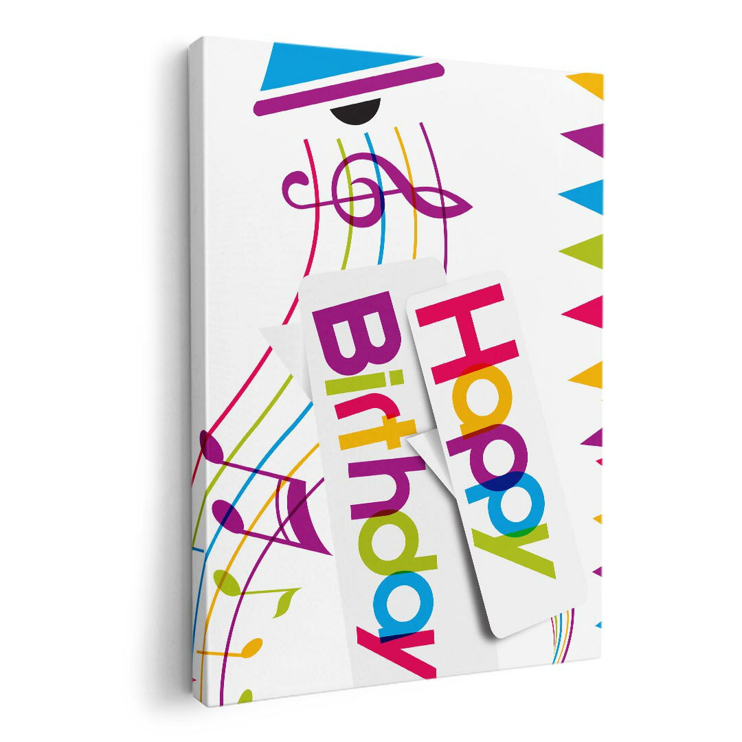 アートパネル 絵 絵画 飾り 選べるサイズ 210×148 mm A5 モダン 玄関 写真 フォト インテリア おしゃれ 009732 バースデー　パーティー　音楽