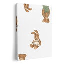 アートパネル 絵 絵画 飾り 選べるサイズ 210×148 mm A5 モダン 玄関 写真 フォト インテリア おしゃれ 010194 動物 熊 うさぎ