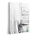 アートパネル 絵 絵画 飾り 選べるサイズ 210×148 mm A5 モダン 玄関 写真 フォト インテリア おしゃれ 010819 イラスト 車 風景(3)