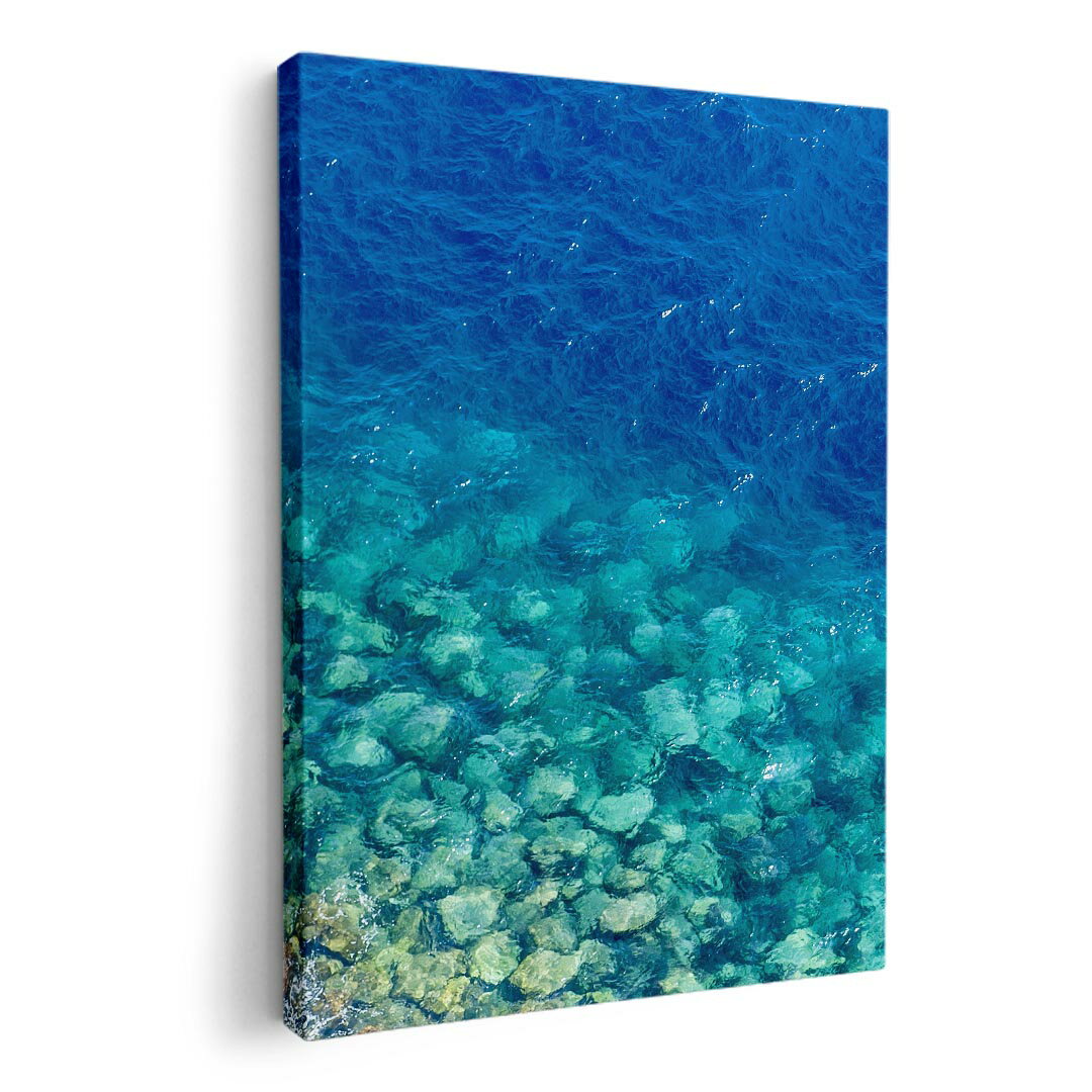 アートパネル 絵 絵画 飾り 選べるサイズ 210×148 mm A5 モダン 玄関 写真 フォト インテリア おしゃれ 012738 海　夏　ブルー