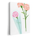アートパネル 絵 絵画 飾り 選べるサイズ 210×148 mm A5 モダン 玄関 写真 フォト インテリア おしゃれ 012916 母の日 カーネーション ...