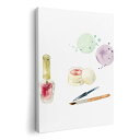 アートパネル 絵 絵画 飾り 選べるサイズ 210×148 mm A5 モダン 玄関 写真 フォト インテリア おしゃれ 013306 メイク おしゃれ マニキュア