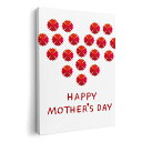 アートパネル 絵 絵画 飾り 選べるサイズ 210×148 mm A5 モダン 玄関 写真 フォト インテリア おしゃれ 015280 母の日 バラ 花 母 カ...