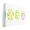 アートパネル 絵 絵画 飾り 選べるサイズ 210×148 mm A5 モダン 玄関 写真 フォト インテリア おしゃれ 015320 イースター たまご とり ケーキ パステル