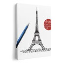 アートパネル 絵 絵画 飾り 選べるサイズ 210×148 mm A5 モダン 玄関 写真 フォト インテリア おしゃれ 016052 エッフェル塔 シャーペン(3)