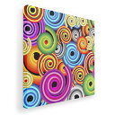 アートパネル 絵 絵画 飾り 選べるサイズ 333×333mm 正方 スクエア モダン 玄関 写真 フォト インテリア おしゃれ 000501 ナルト カラフル