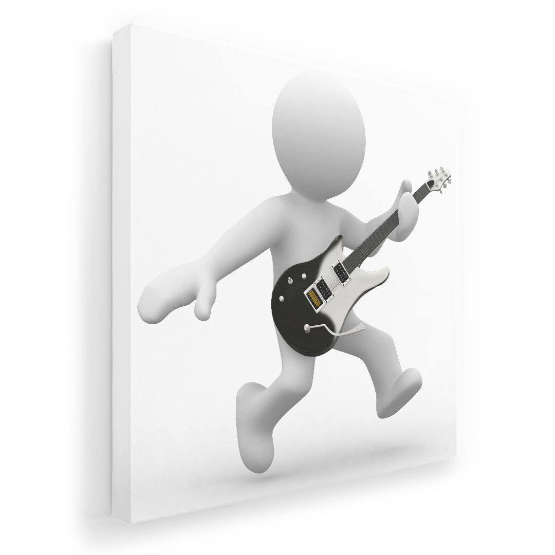 アートパネル 絵 絵画 飾り 選べるサイズ 455×455mm 正方 スクエア モダン 玄関 写真 フォト インテリア おしゃれ 001227 ギター　音楽　楽器