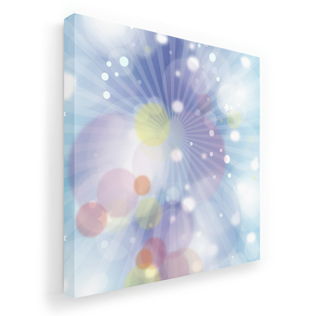 アートパネル 絵 絵画 飾り 選べるサイズ 455×455mm 正方 スクエア モダン 玄関 写真 フォト インテリア おしゃれ 001729 水玉　バブル(3.0)