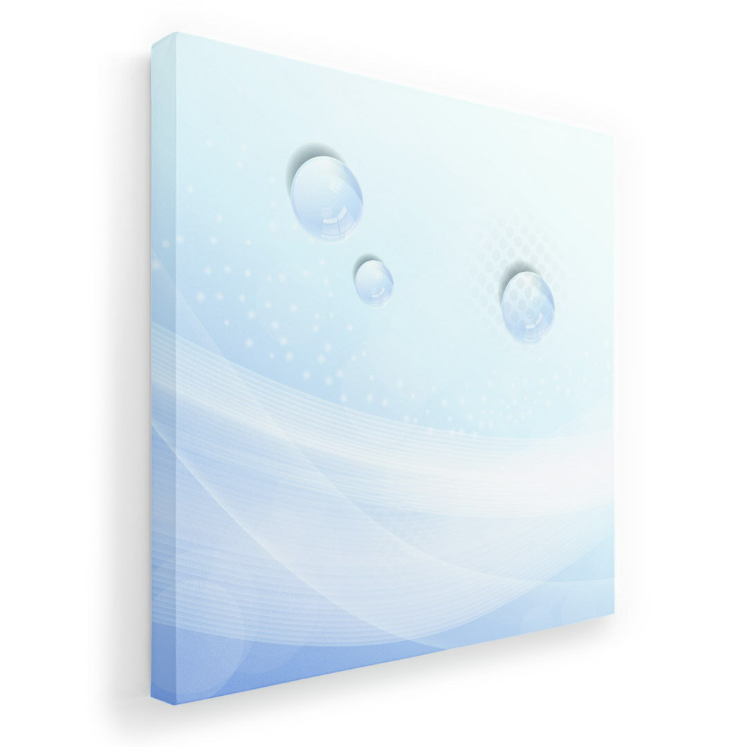 アートパネル 絵 絵画 飾り 選べるサイズ 455×455mm 正方 スクエア モダン 玄関 写真 フォト インテリア おしゃれ 001744 水玉　水滴