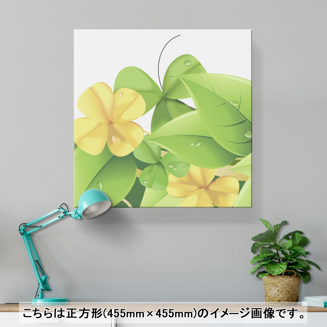 アートパネル 絵 絵画 飾り 選べるサイズ 455×455mm 正方 スクエア モダン 玄関 写真 フォト インテリア おしゃれ 001832 花　フラワー　黄色 kabekore-10821876 kabeコレ サンプル画像2