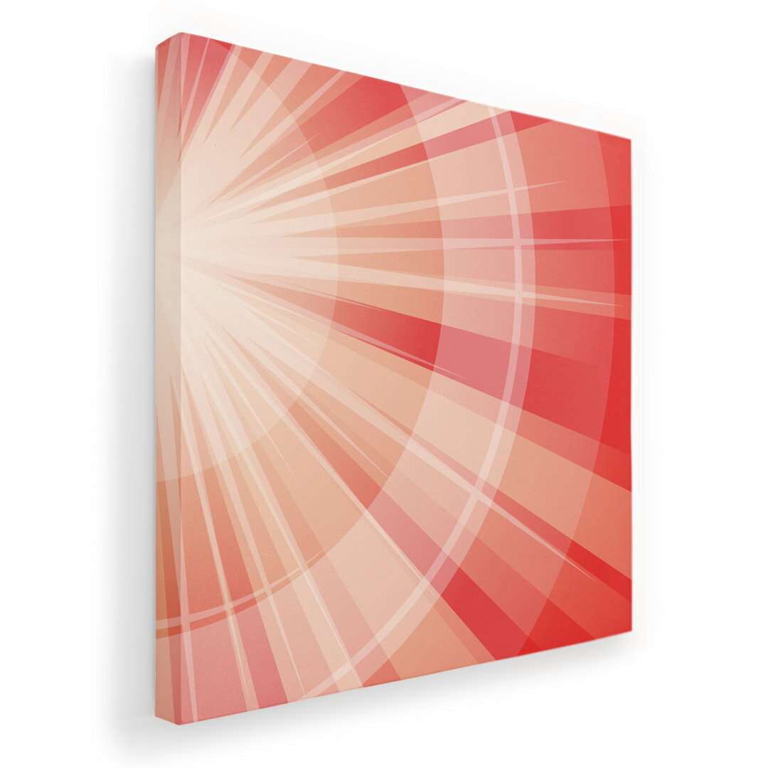 アートパネル 絵 絵画 飾り 選べるサイズ 333×333mm 正方 スクエア モダン 玄関 写真 フォト インテリア おしゃれ 002045 シンプル　赤