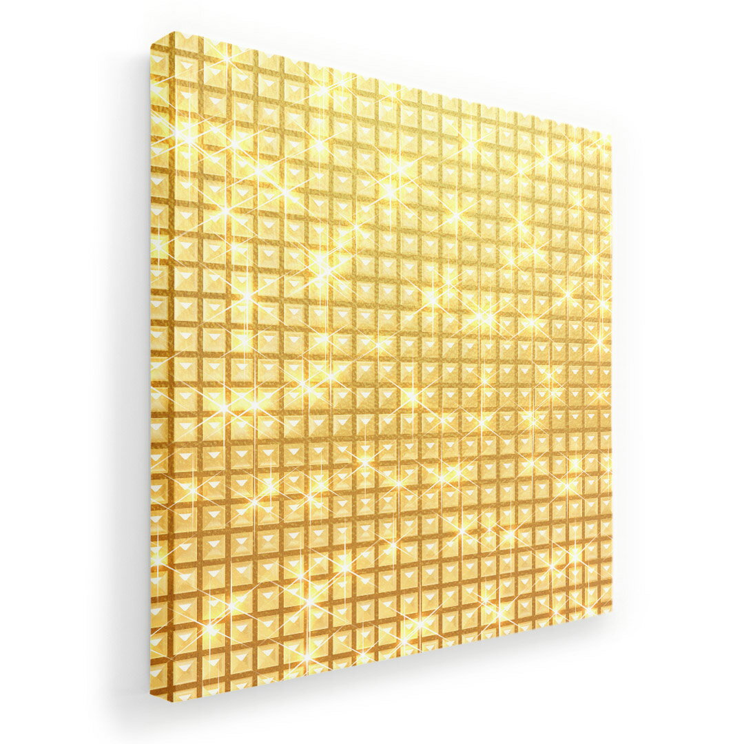 アートパネル 絵 絵画 飾り 選べるサイズ 455×455mm 正方 スクエア モダン 玄関 写真 フォト インテリア おしゃれ 002458 ゴールド　シンプル