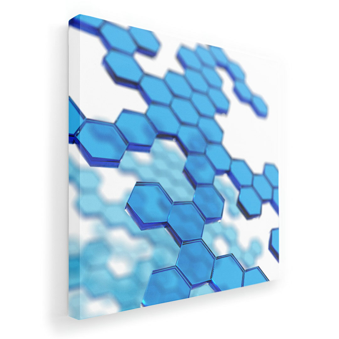 アートパネル 絵 絵画 飾り 選べるサイズ 333×333mm 正方 スクエア モダン 玄関 写真 フォト インテリア おしゃれ 002619 シンプル　青