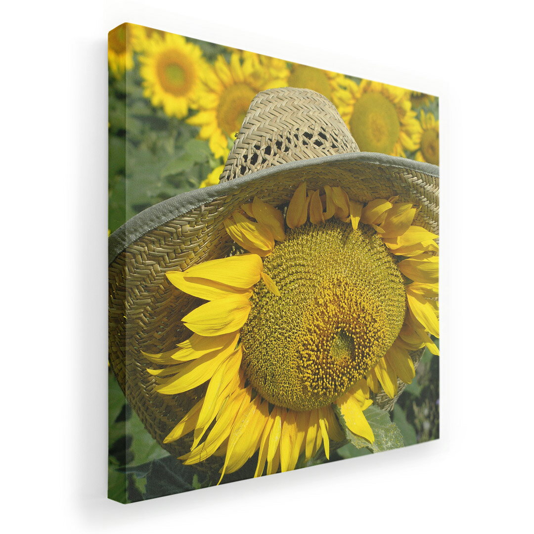 アートパネル 絵 絵画 飾り 選べるサイズ 333×333mm 正方 スクエア モダン 玄関 写真 フォト インテリア おしゃれ 002800 ひまわり　花　写真