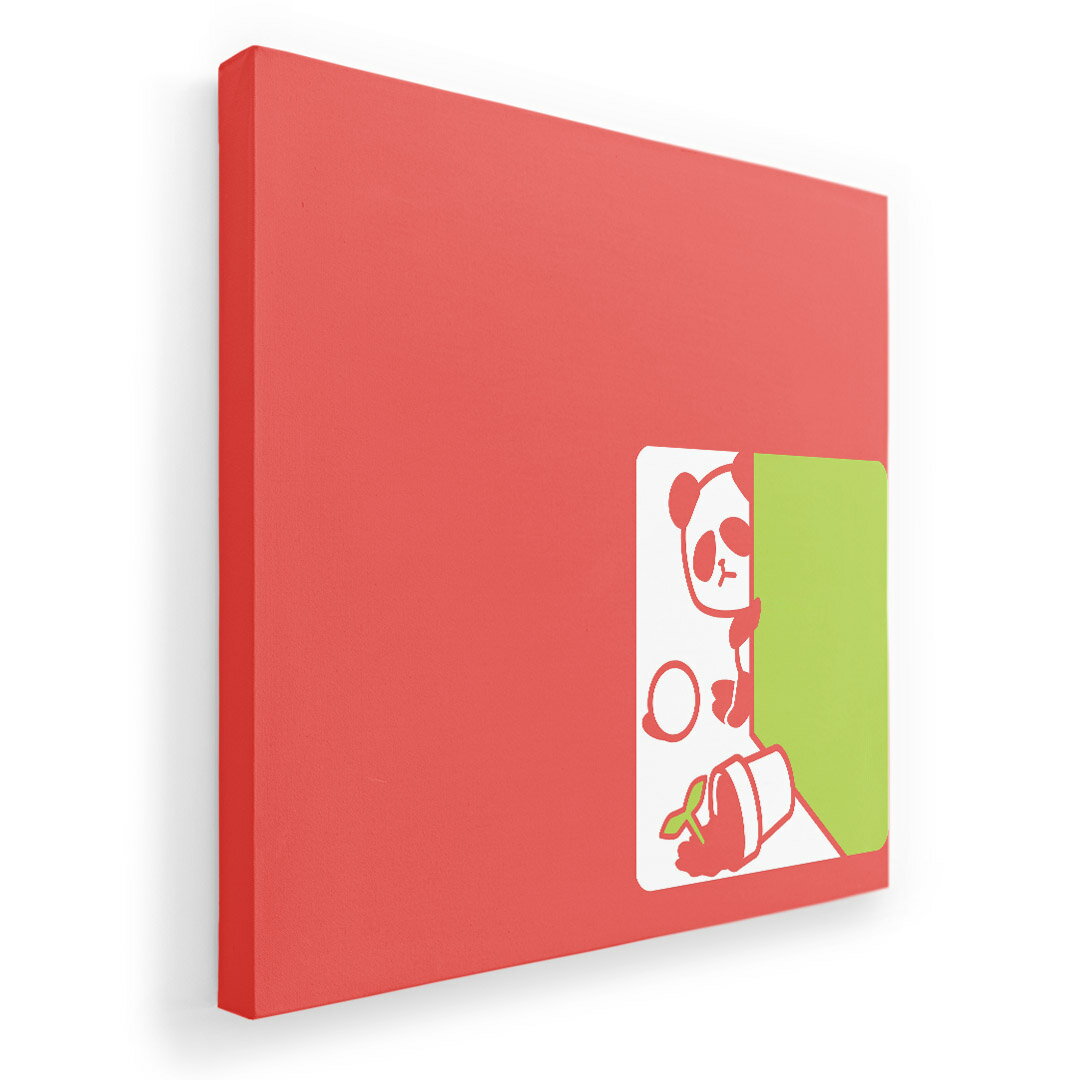 アートパネル 絵 絵画 飾り 選べるサイズ 455×455mm 正方 スクエア モダン 玄関 写真 フォト インテリア おしゃれ 003465 動物　イラスト　キャラクター