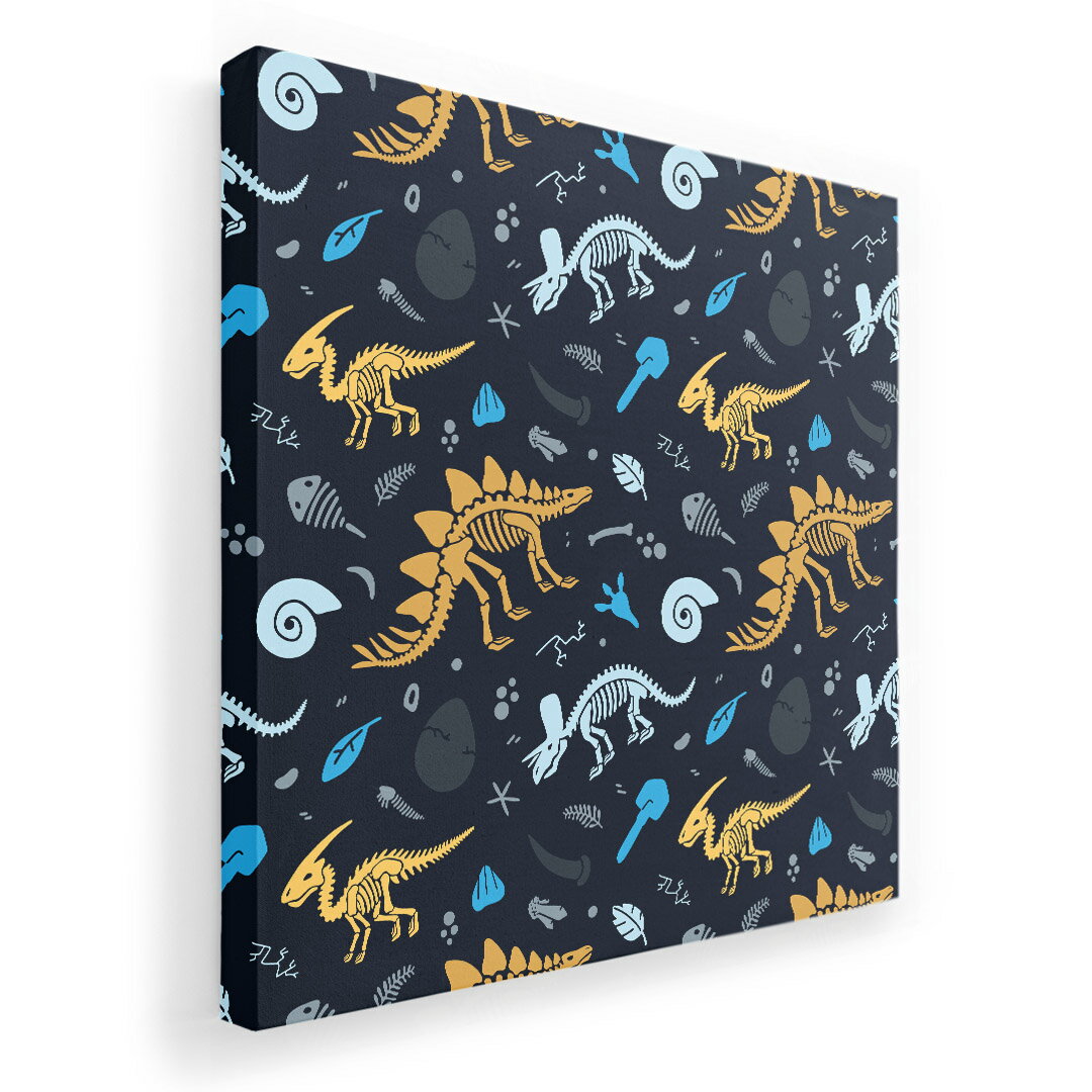 アートパネル 絵 絵画 飾り 選べるサイズ 455×455mm 正方 スクエア モダン 玄関 写真 フォト インテリア おしゃれ 020751 恐竜 ダイナソー Dinosaurs
