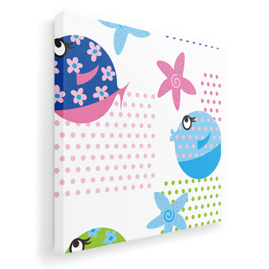 アートパネル 絵 絵画 飾り 選べるサイズ 333×333mm 正方 スクエア モダン 玄関 写真 フォト インテリア おしゃれ 004083 キャラクター　カラフル(3.0)