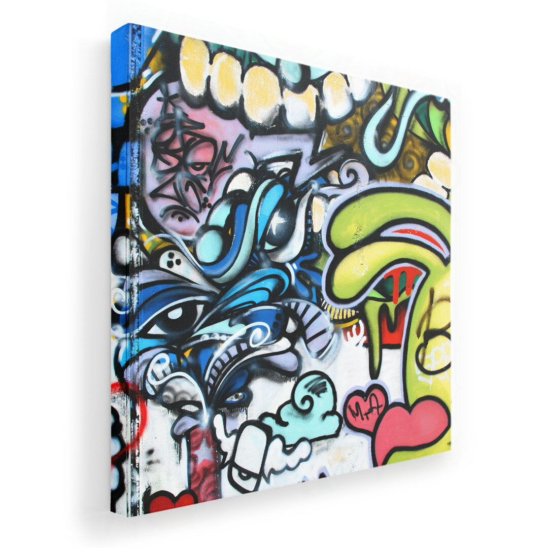 アートパネル 絵 絵画 飾り 選べるサイズ 455×455mm 正方 スクエア モダン 玄関 写真 フォト インテリア おしゃれ 005009 イラスト キャラクター モンスター