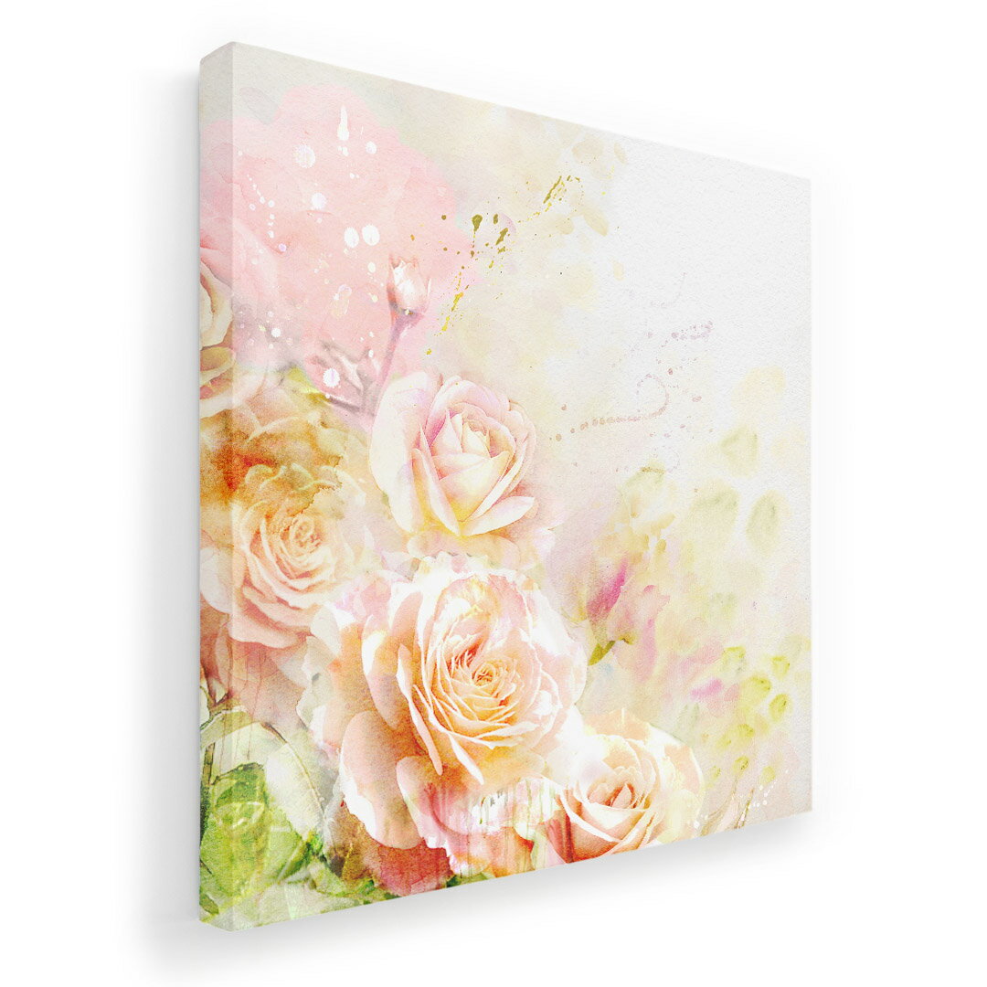 アートパネル 絵 絵画 飾り 選べるサイズ 455×455mm 正方 スクエア モダン 玄関 写真 フォト インテリア おしゃれ 005340 花　フラワー　色彩