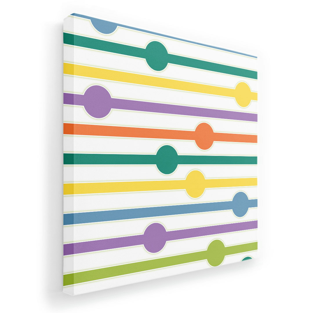 アートパネル 絵 絵画 飾り 選べるサイズ 455×455mm 正方 スクエア モダン 玄関 写真 フォト インテリア おしゃれ 005726 カラフル　模様