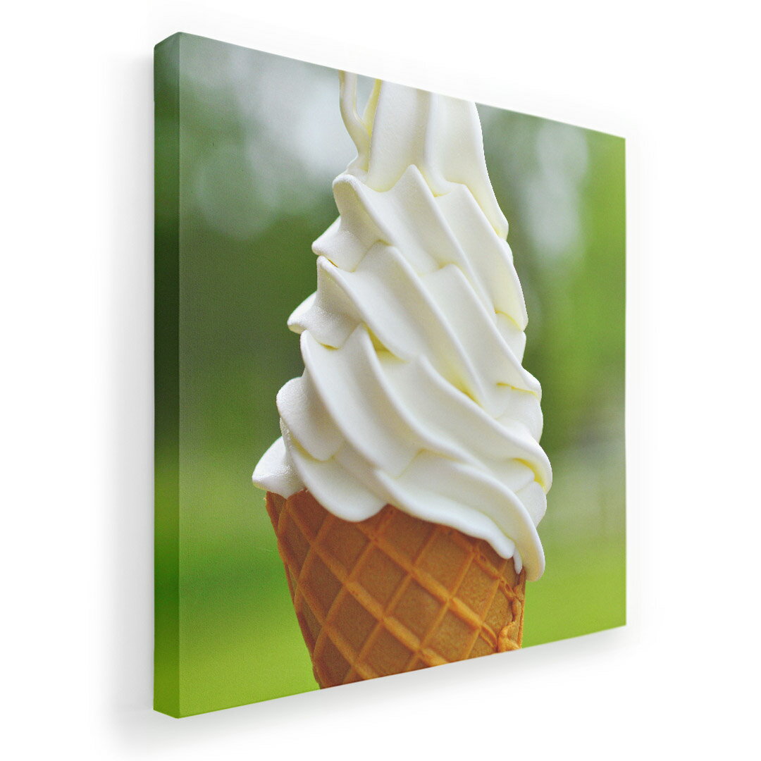 アートパネル 絵 絵画 飾り 選べるサイズ 455×455mm 正方 スクエア モダン 玄関 写真 フォト インテリア おしゃれ 005929 写真　アイス