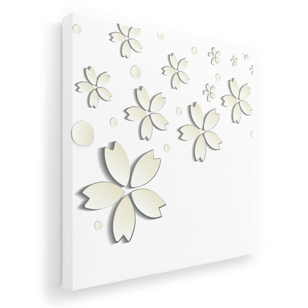 アートパネル 絵 絵画 飾り 選べるサイズ 455×455mm 正方 スクエア モダン 玄関 写真 フォト インテリア おしゃれ 006438 花　フラワー