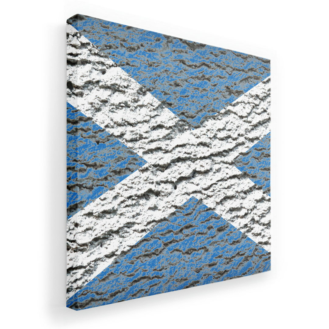 アートパネル 絵 絵画 飾り 選べるサイズ 455×455mm 正方 スクエア モダン 玄関 写真 フォト インテリア おしゃれ 007283 青　ブルー　白　ホワイト　バツ