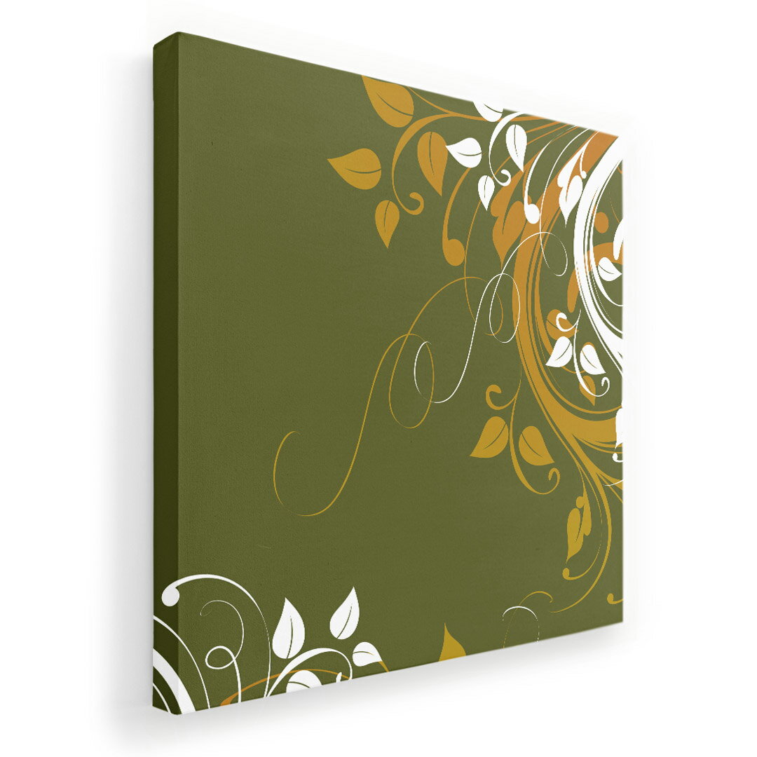 アートパネル 絵 絵画 飾り 選べるサイズ 333×333mm 正方 スクエア モダン 玄関 写真 フォト インテリア おしゃれ 007543 植物　緑　グリーン