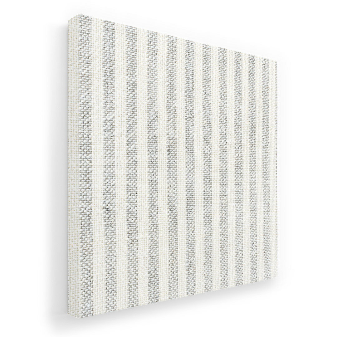 アートパネル 絵 絵画 飾り 選べるサイズ 333×333mm 正方 スクエア モダン 玄関 写真 フォト インテリア おしゃれ 008340 灰色　グレー　ストライプ　模様