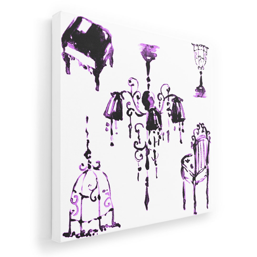 アートパネル 絵 絵画 飾り 選べるサイズ 333×333mm 正方 スクエア モダン 玄関 写真 フォト インテリア おしゃれ 009774 おしゃれ　アンティーク　紫