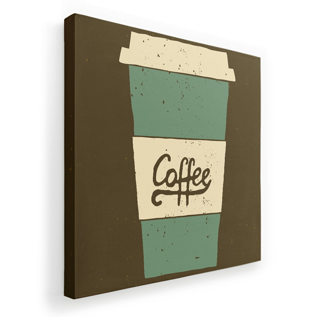 アートパネル 絵 絵画 飾り 選べるサイズ 455×455mm 正方 スクエア モダン 玄関 写真 フォト インテリア おしゃれ 010435 カフェ　コーヒー　シンプル