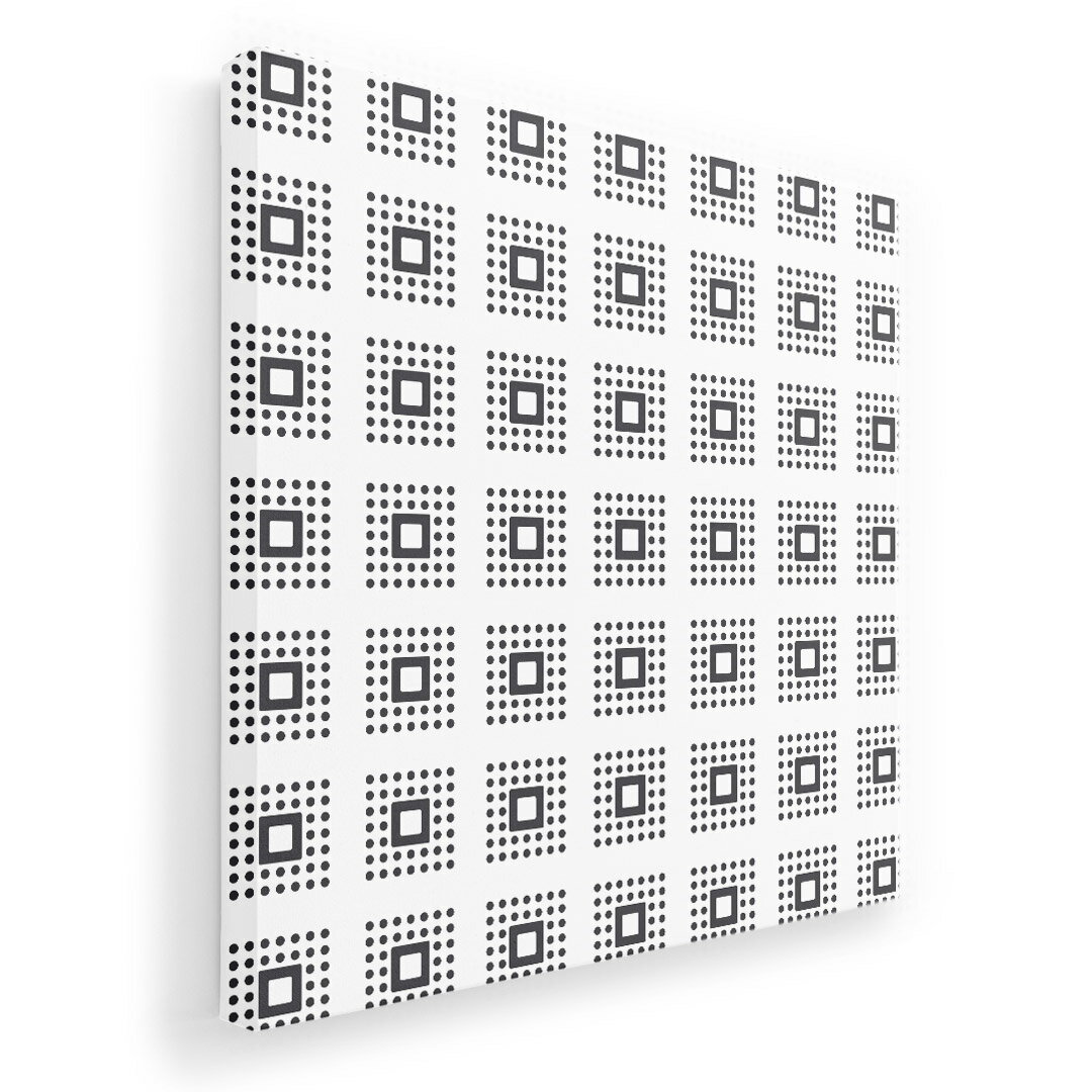 アートパネル 絵 絵画 飾り 選べるサイズ 333×333mm 正方 スクエア モダン 玄関 写真 フォト インテリア おしゃれ 012020 モノトーン 模様 四角