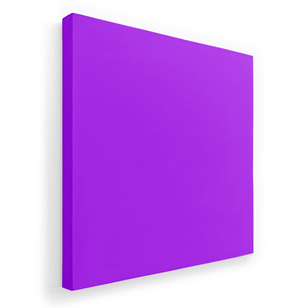 アートパネル 絵 絵画 飾り 選べるサイズ 455×455mm 正方 スクエア モダン 玄関 写真 フォト インテリア おしゃれ 012236 紫　単色　シンプル