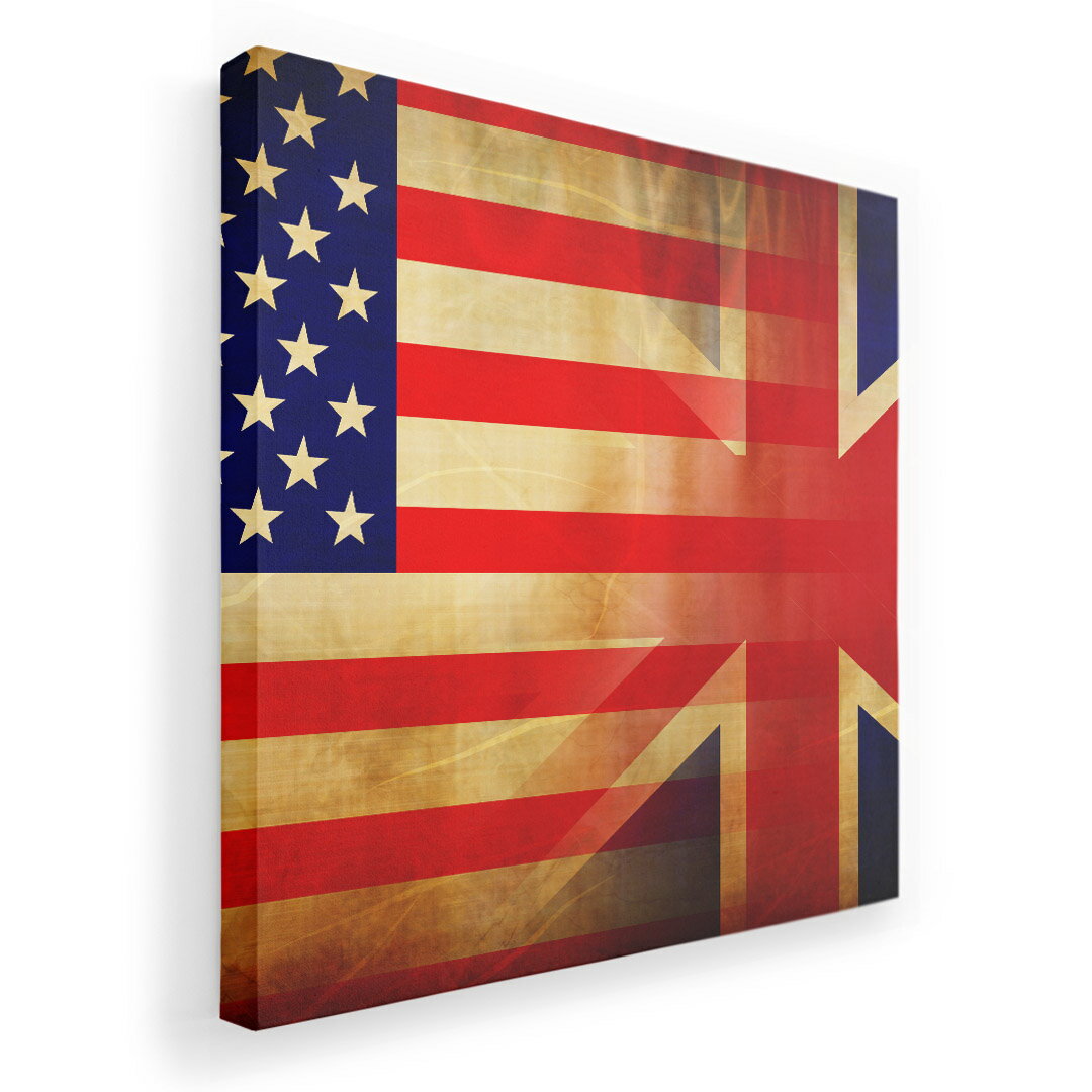 アートパネル 絵 絵画 飾り 選べるサイズ 333×333mm 正方 スクエア モダン 玄関 写真 フォト インテリア おしゃれ 012669 アメリカ　イギリス　アンティーク