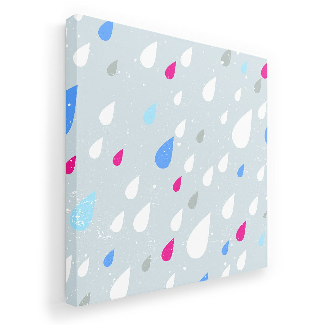 アートパネル 絵 絵画 飾り 選べるサイズ 455×455mm 正方 スクエア モダン 玄関 写真 フォト インテリア おしゃれ 012693 雨　水　水滴