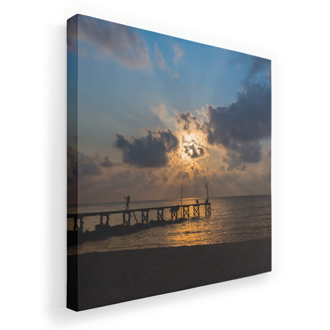 Rakuten - アートパネル 絵 絵画 飾り 選べるサイズ 333×333mm 正方 スクエア モダン 玄関 写真 フォト インテリア おしゃれ 013534 写真　海　空