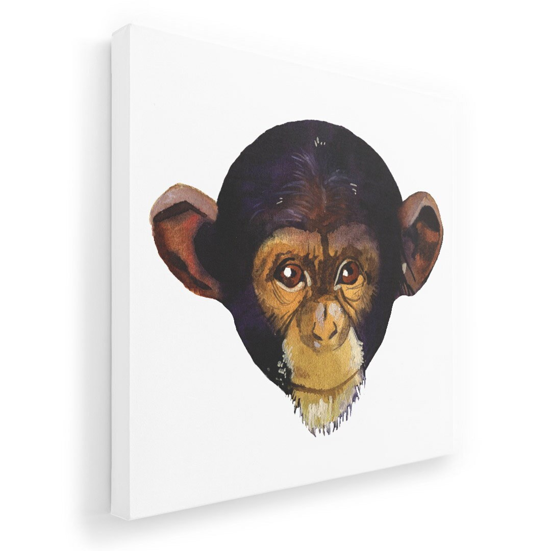 アートパネル 絵 絵画 飾り 選べるサイズ 333×333mm 正方 スクエア モダン 玄関 写真 フォト インテリア おしゃれ 014783 サル　猿　動物