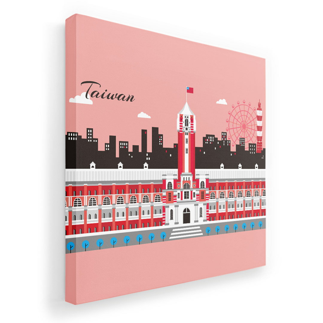 アートパネル 絵 絵画 飾り 選べるサイズ 333×333mm 正方 スクエア モダン 玄関 写真 フォト インテリア おしゃれ 015662 台湾　海外　旅行