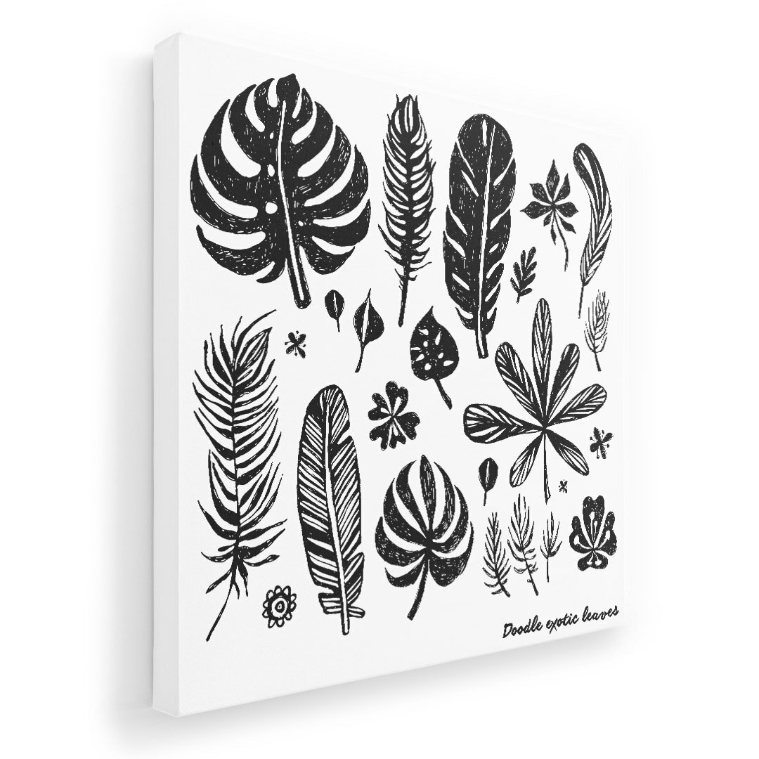 Rakuten - アートパネル 絵 絵画 飾り 選べるサイズ 455×455mm 正方 スクエア モダン 玄関 写真 フォト インテリア おしゃれ 015701 木　植物　モノクロ