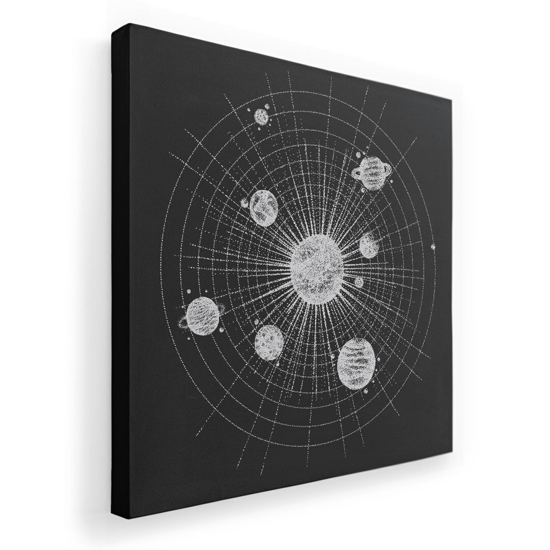 Rakuten - アートパネル 絵 絵画 飾り 選べるサイズ 333×333mm 正方 スクエア モダン 玄関 写真 フォト インテリア おしゃれ 016129 地球　宇宙