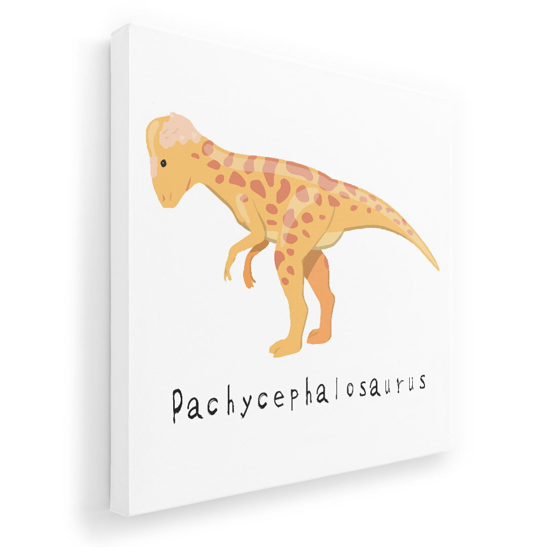 アートパネル 絵 絵画 飾り 選べるサイズ 455×455mm 正方 スクエア モダン 玄関 写真 フォト インテリア おしゃれ 017690 パキケファロサウルス saurus 恐竜