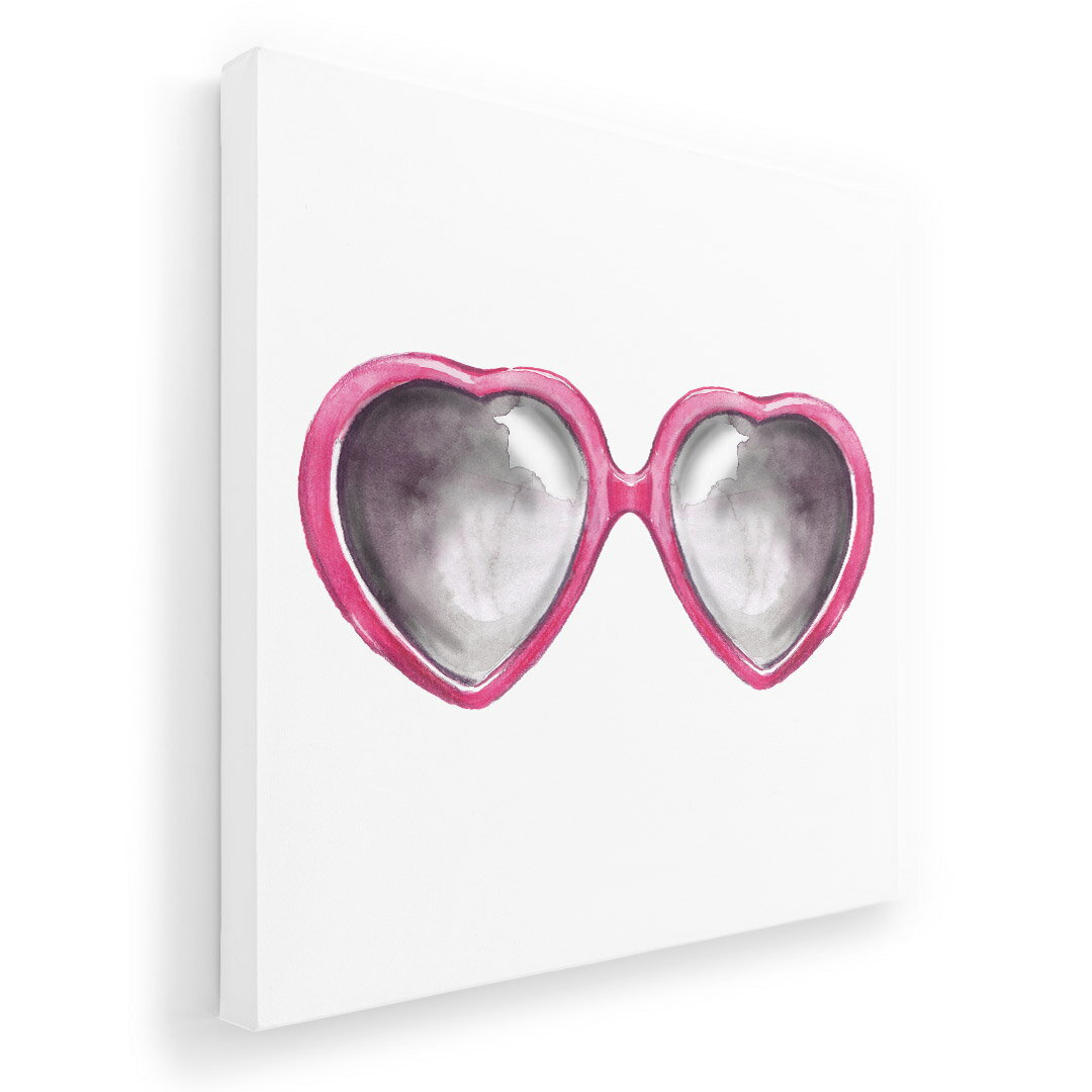 乐天商城 - アートパネル 絵 絵画 飾り 選べるサイズ 455×455mm 正方 スクエア モダン 玄関 写真 フォト インテリア おしゃれ 017763 めがね　サングラス