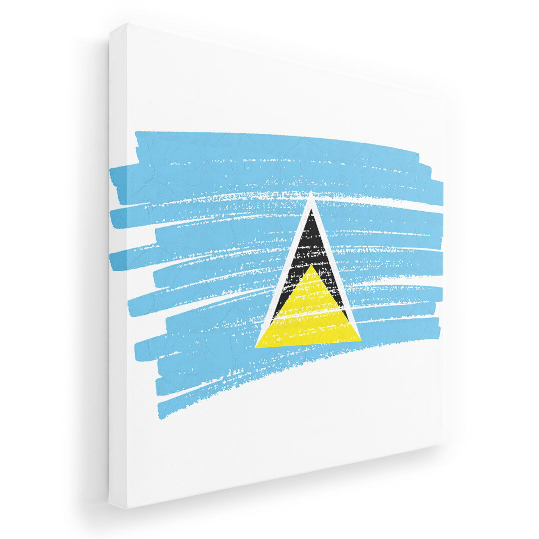 アートパネル 絵 絵画 飾り 選べるサイズ 333×333mm 正方 スクエア モダン 玄関 写真 フォト インテリア おしゃれ 018546 saint-lucia セントルシア