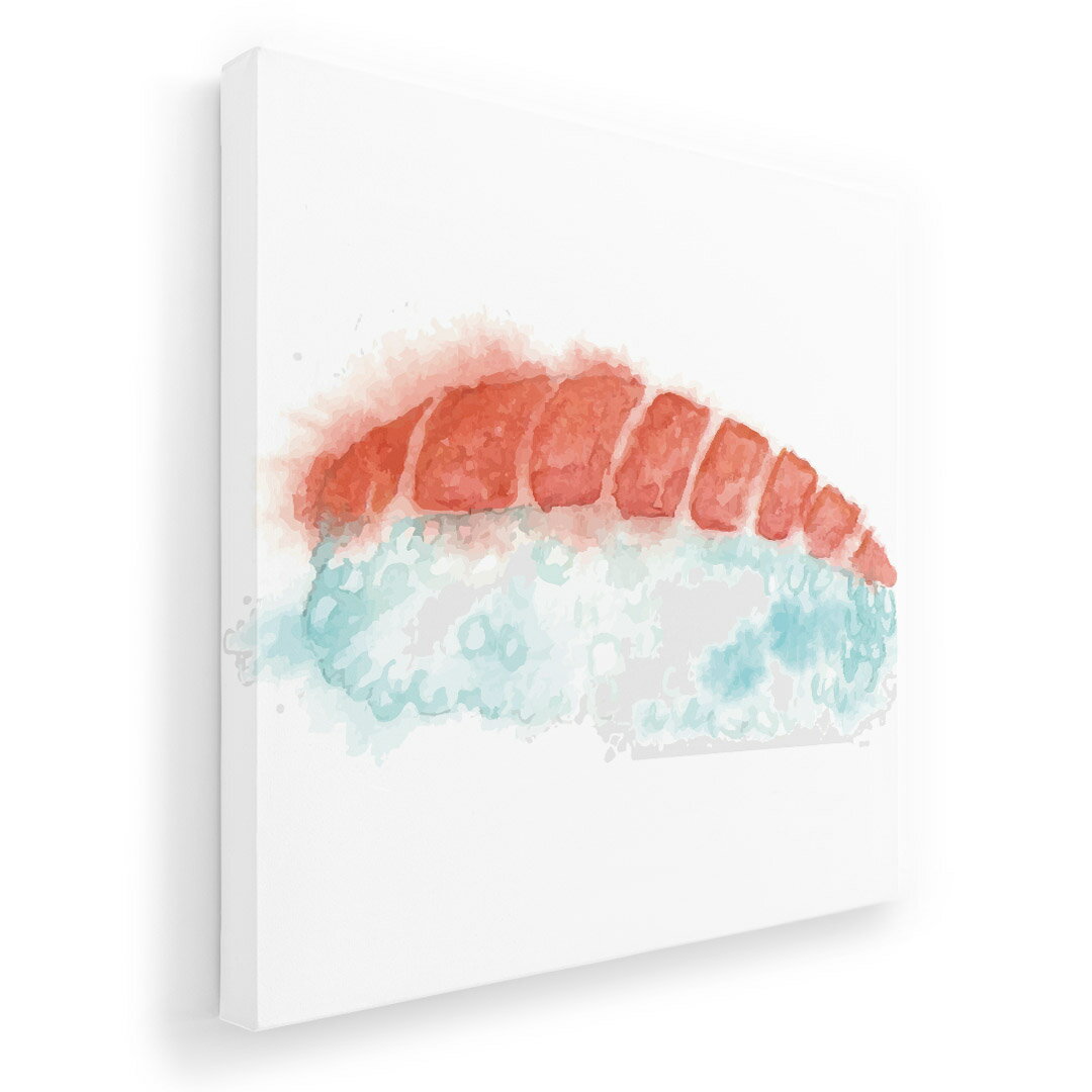 アートパネル 絵 絵画 飾り 選べるサイズ 333×333mm 正方 スクエア モダン 玄関 写真 フォト インテリア おしゃれ 019854 お寿司 Sushi ご飯
