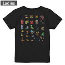 Tシャツ レディース バックプリント 半袖 ブラック 黒 デザイン M L tシャツ ティーシャツ T shirt 006678 動物 イラスト(4)